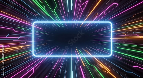 Neon Gateway to Elsewhere