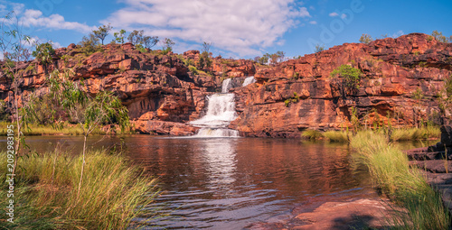 Kimberley Waterfall with Reflections