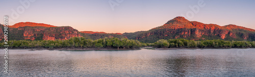 Panorama of Kimberley Coast in Morning Light