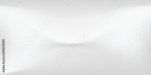 Foto Gray studio background or backdrop 3D room lightbox