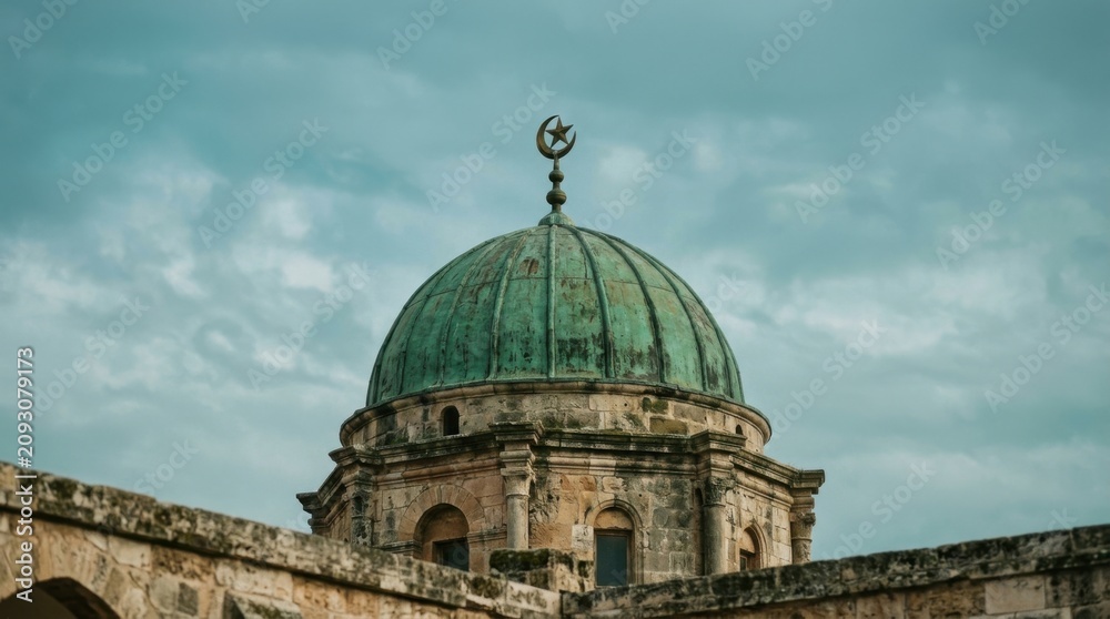 Obraz premium Islamic Dome Closeup