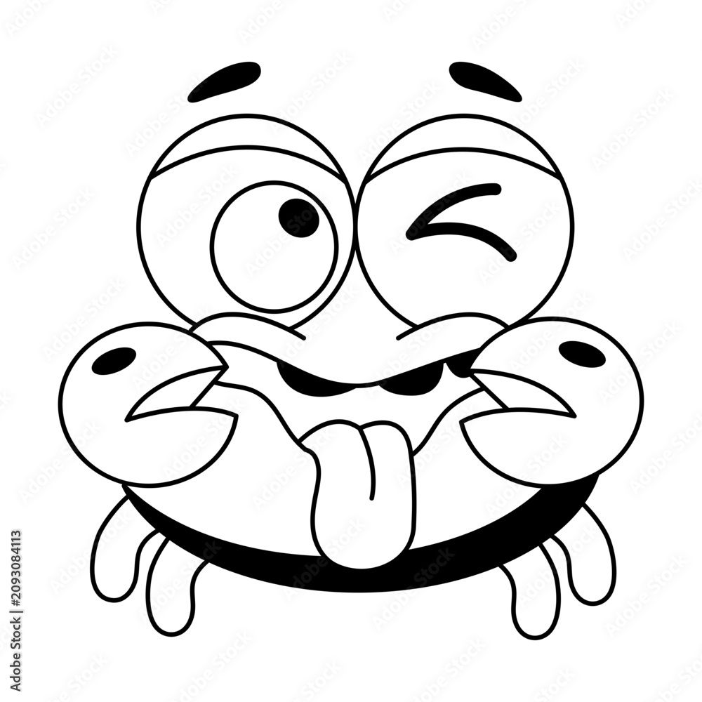 Obraz premium Silly Crab