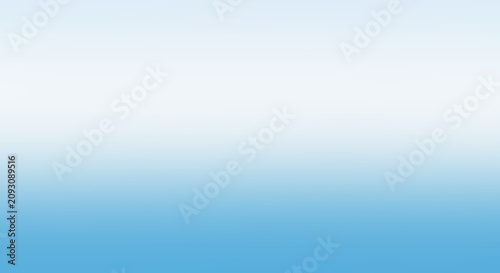 Canvas Print Soft blue and white gradient background, smooth transition, clean and airy backd