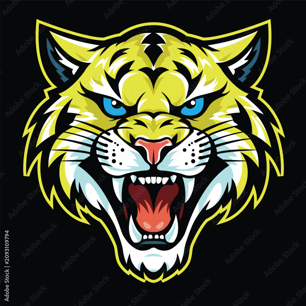 Fototapeta premium The Tiger Gaming Logo