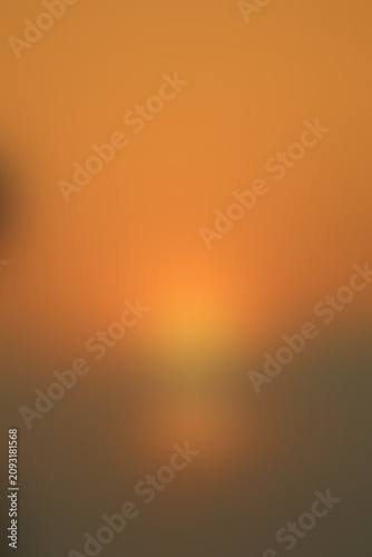 orange sunset background