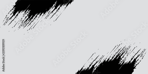 Fotografie Dots halftone white and blue color pattern gradient grunge texture background