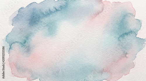 Abstract watercolor wash blend background