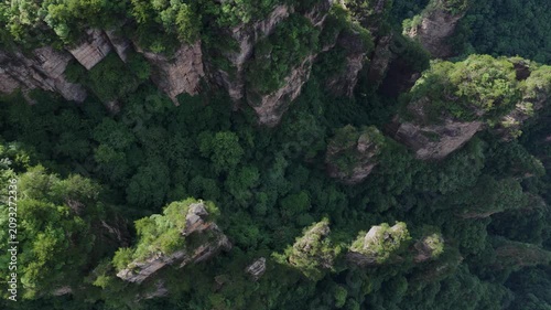 Beautiful landscape in Zhangjiajie, China