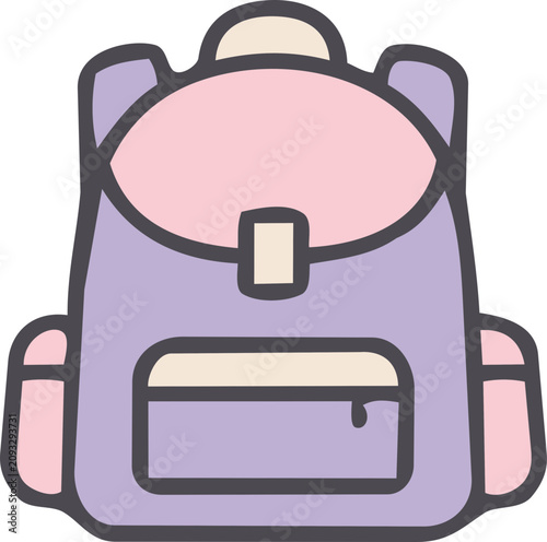 vector illustration of a suitcase