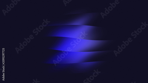 Fotografie Bright tangerine ribbons sweep across a white composition, producing an elegant abstract motion background with soft gradient lighting and premium wallpaper aesthetics for creative digital branding