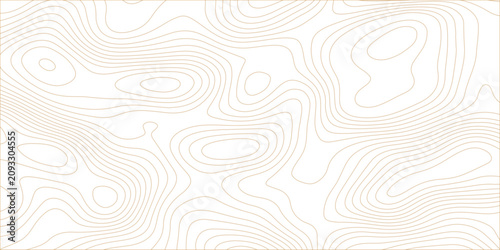 Abstract colorful contour wave lines topographic background, lines map seamless pattern, modern wallpaper texture and realistic design used for banner and posters, mountain relief geographic pattern.