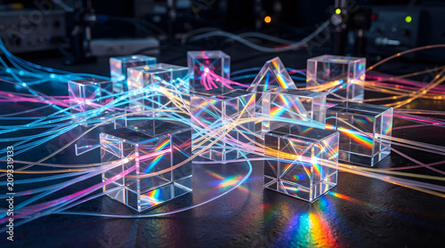 Glowing optical strands through premium quality premium quality premium quality premium quality