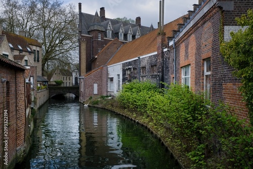 Canal in Bruges Belgium