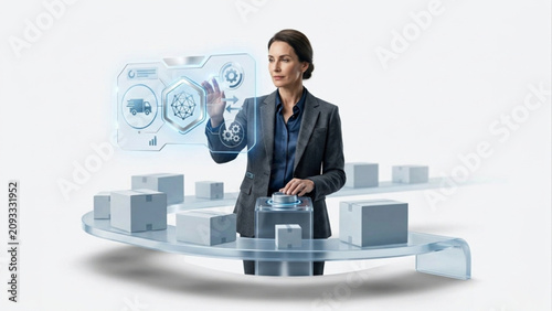 Business leader optimizing fulfillment processes