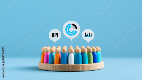 Strategy and management are essential for project team to define roles and achieve KPI goals with effective collaboration and clear communication for success