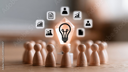 Strategy and project management are essential for successful team where roles are clearly defined and innovative ideas drive progress and collaboration in business environment