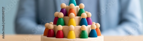 Understanding Workplace Hierarchy and Control in a Diverse Workforce: Visual Representation of Organizational Structures and Team Dynamics