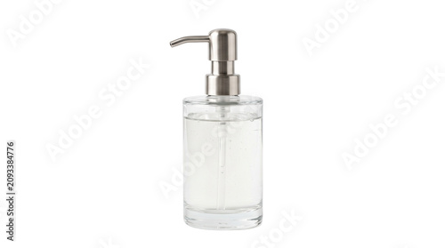 Hand soap dispenser Isolated on transparent background