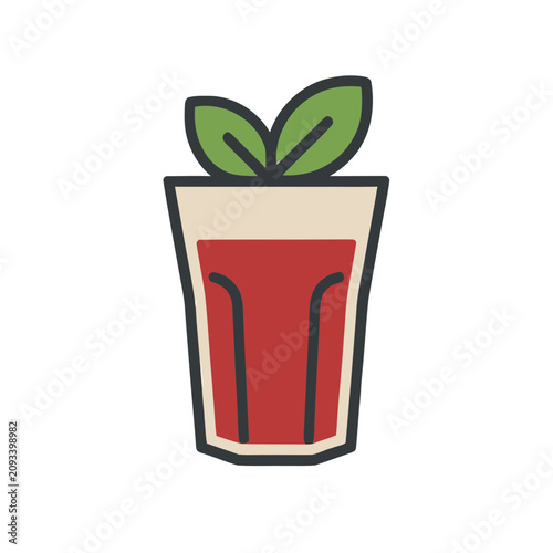 Tea Coffee Drink Flat SVG Icon