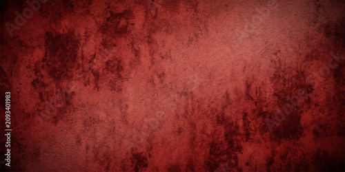 Fotografía A gritty, textured background with deep red hues and dark, abstract splotches evokes a sense of grunge, decay, or intense emotion, perfect for dramatic design elements