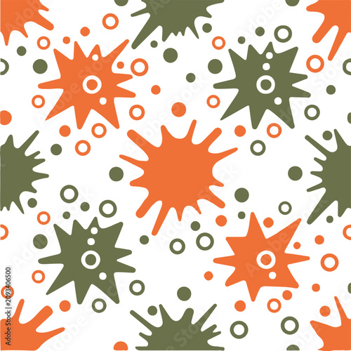 seamless texture with blots