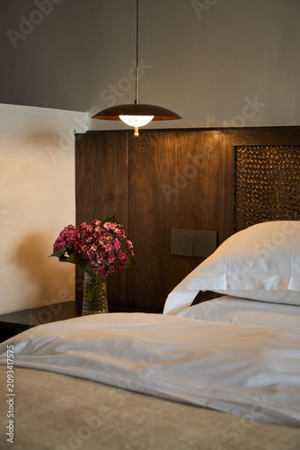 luxury hotel bedroom