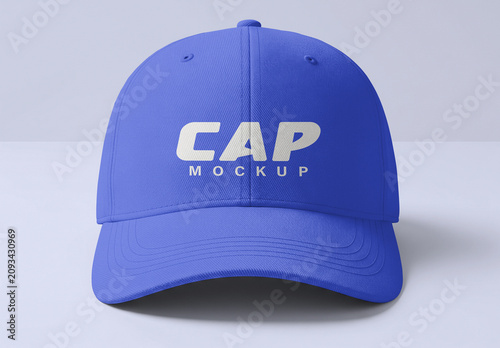 Baseball Cap Logo Mockup