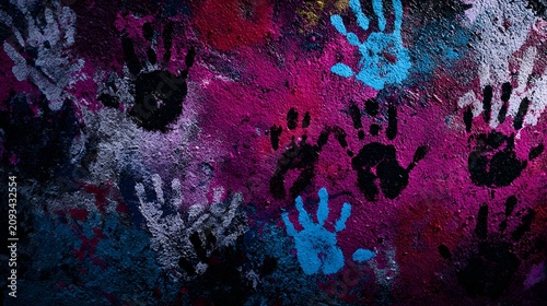 abstract grunge background with paint