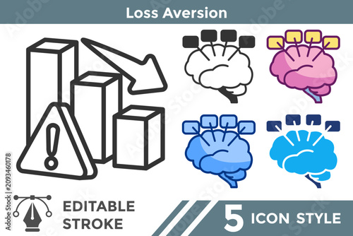 Tableau sur toile Loss Aversion