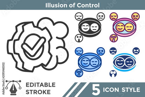 Cuadro en lienzo Illusion of Control