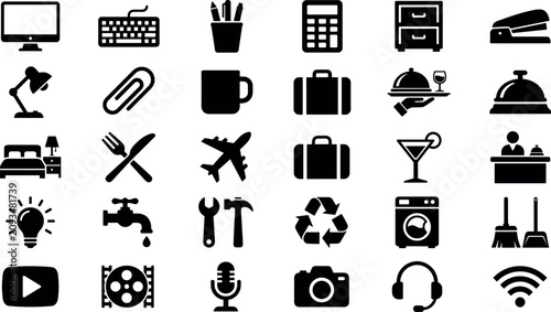 Foto Multipurpose Business Office, Hotel Hospitality, Home Maintenance, and Digital M