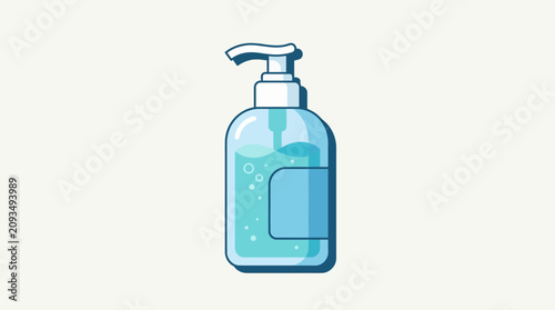 Hand sanitizer bottle dispenser clean hygiene health care
