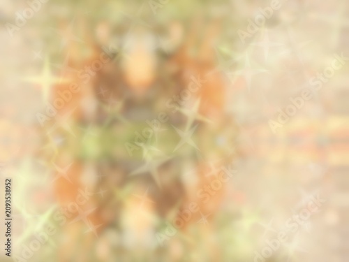 Tableau sur toile An abstract background in warm tones, sprinkled with translucent stars that seem to float like a dream