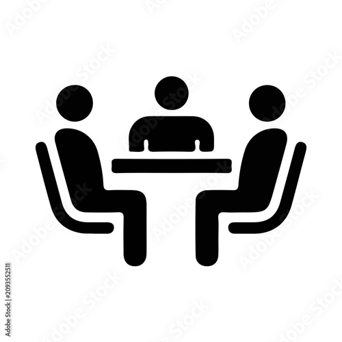 Meeting Team Discussion Icon