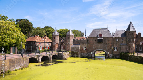Photos Iconic medieval Koppelpoort gatehouse in the historic city center of Amersfoort, Netherlands