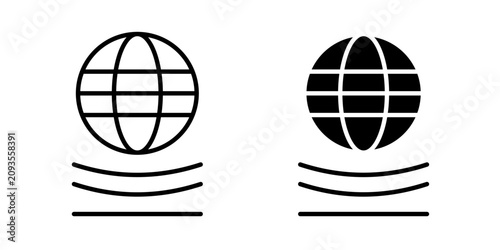 Konstfotografi Network Resilience Icon for reliable network protection secure infrastructure an