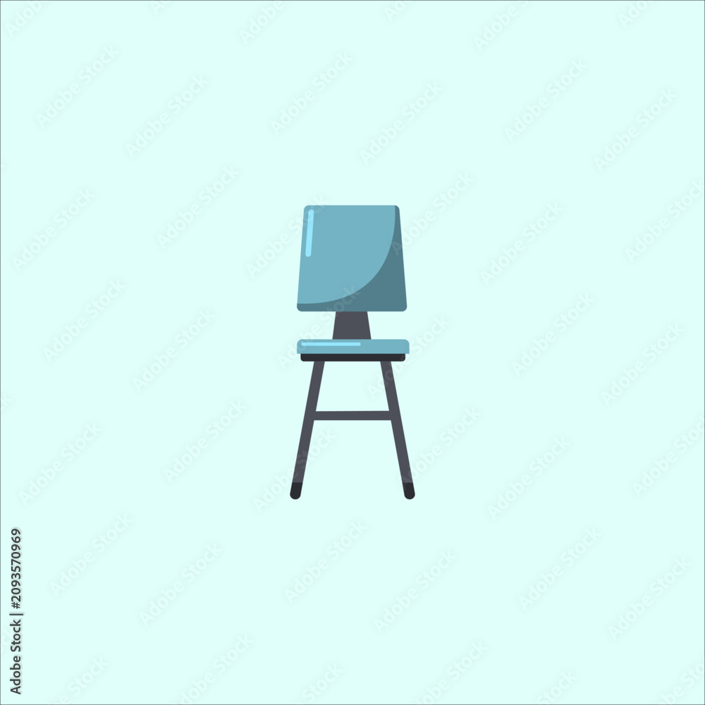 Fototapeta premium Modern High Bar Stool
