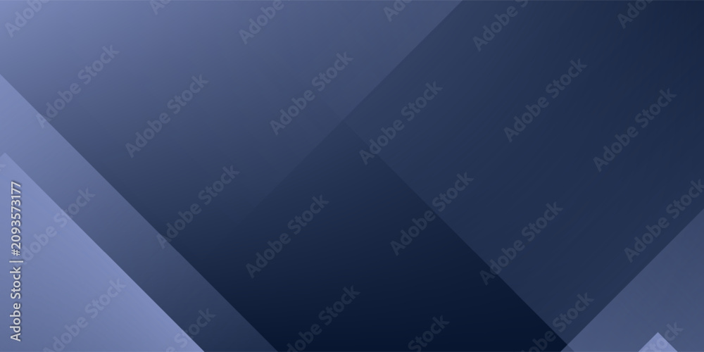 Obraz premium Abstract dark blue corporate geometric background with overlapping diagonal shapes.