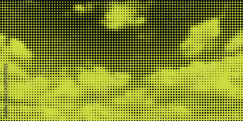 Canvastavla Punk grange background with acid green motion light effect