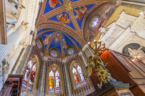 Obraz na płótnie Presbytery in Santa Maria sopra Minerva Basilica. Rome, Italy