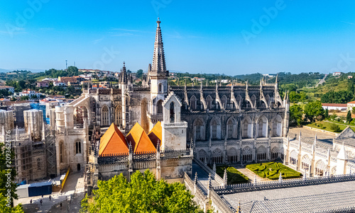 Картината върху платно The Monastery of Batalha, Portugal