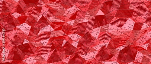 Intricate abstract geometri...