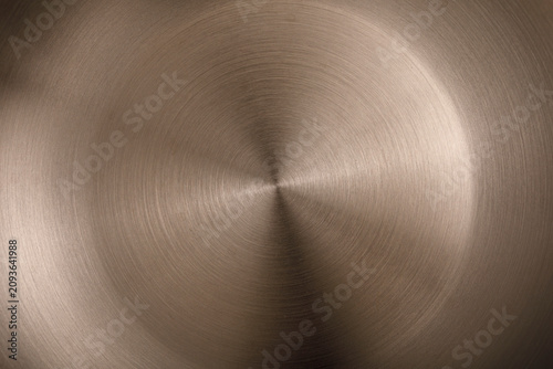 Close up of brushed metal s...