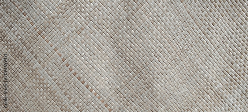 Cuadro en lienzo Natural background with traditional woven pandan mat texture