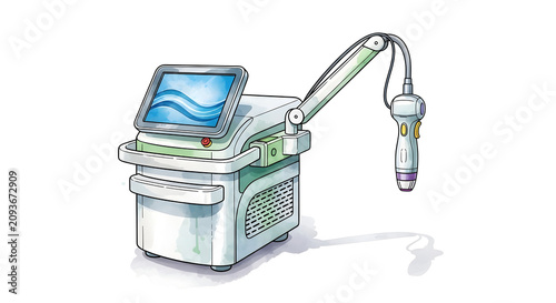 Professional Medical Aesthetic Laser Device for Skin Rejuvenation and Advanced Dermatology Treatments