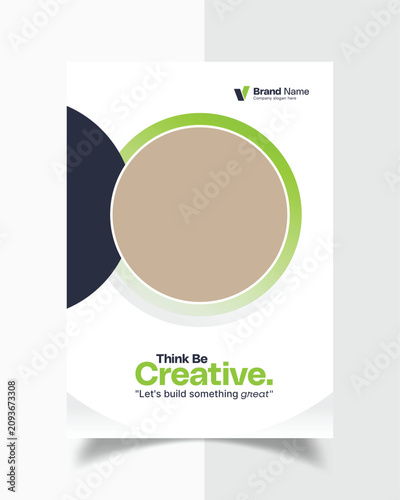 Modern Corporate Business Brochure Cover Design Template | Professional Company Profile Cover | Brochure Cover Page Design