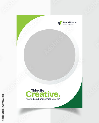 Modern Corporate Business Brochure Cover Design Template | Professional Company Profile Cover | Brochure Cover Page Design
