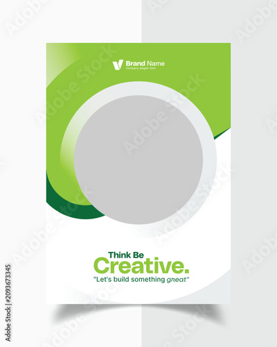 Modern Corporate Business Brochure Cover Design Template | Professional Company Profile Cover | Brochure Cover Page Design