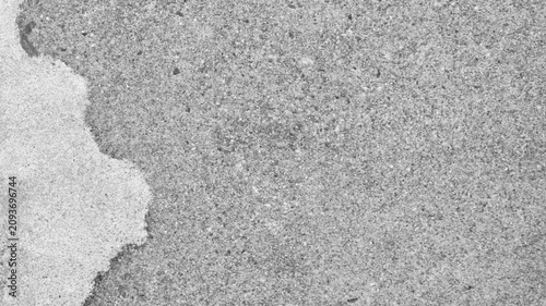 Fotografie Gray concrete texture desktop wallpaper with rough, uneven surface and subtle co
