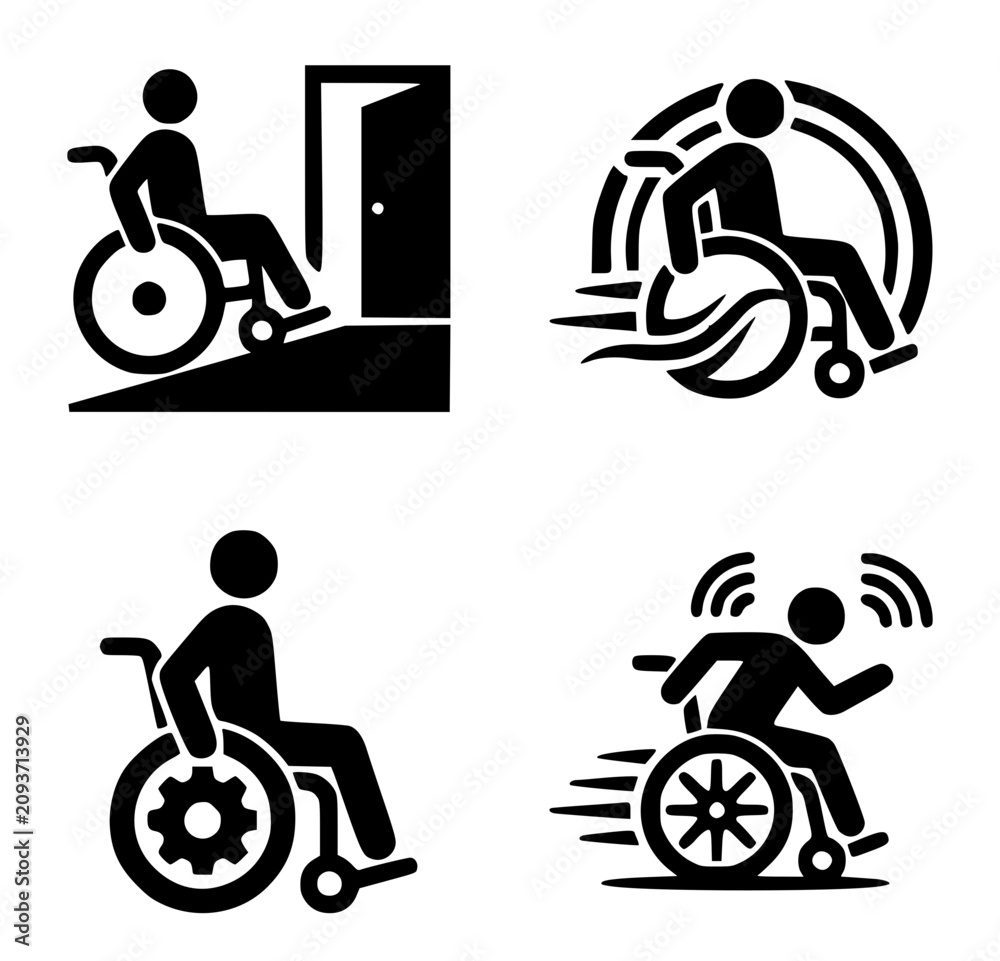 Obraz premium man riding a bicycle